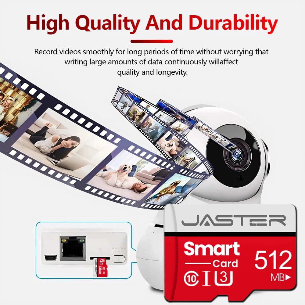 Scheda di Memoria Originale 512MB Smart SD Card 64MB Classe 10 SmartSD 256MB 128MB TF Card HC/XC per Smartphone Tablet PC