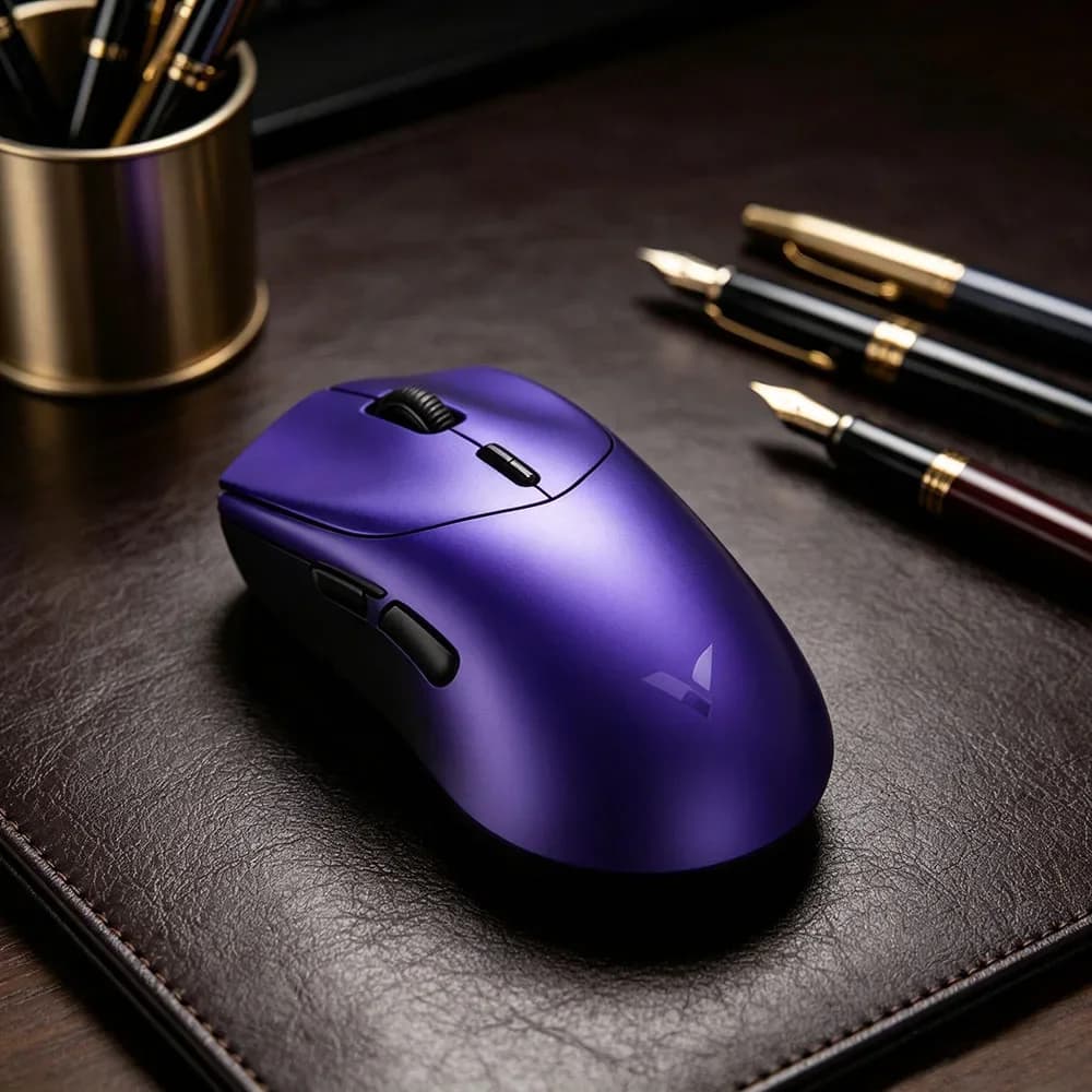 Mouse da Gaming Wireless Rapoo VT7 MAX VT7 con Frequenza di Aggiornamento Reale 8K, Peso Leggero 53g, Durata Batteria 750 Ore