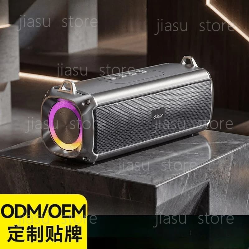 Multifunction Portable Bluetooth Stereo Speaker Dual Speaker Deep Bass Loud Sound TF Card Play Long Lasting Battery