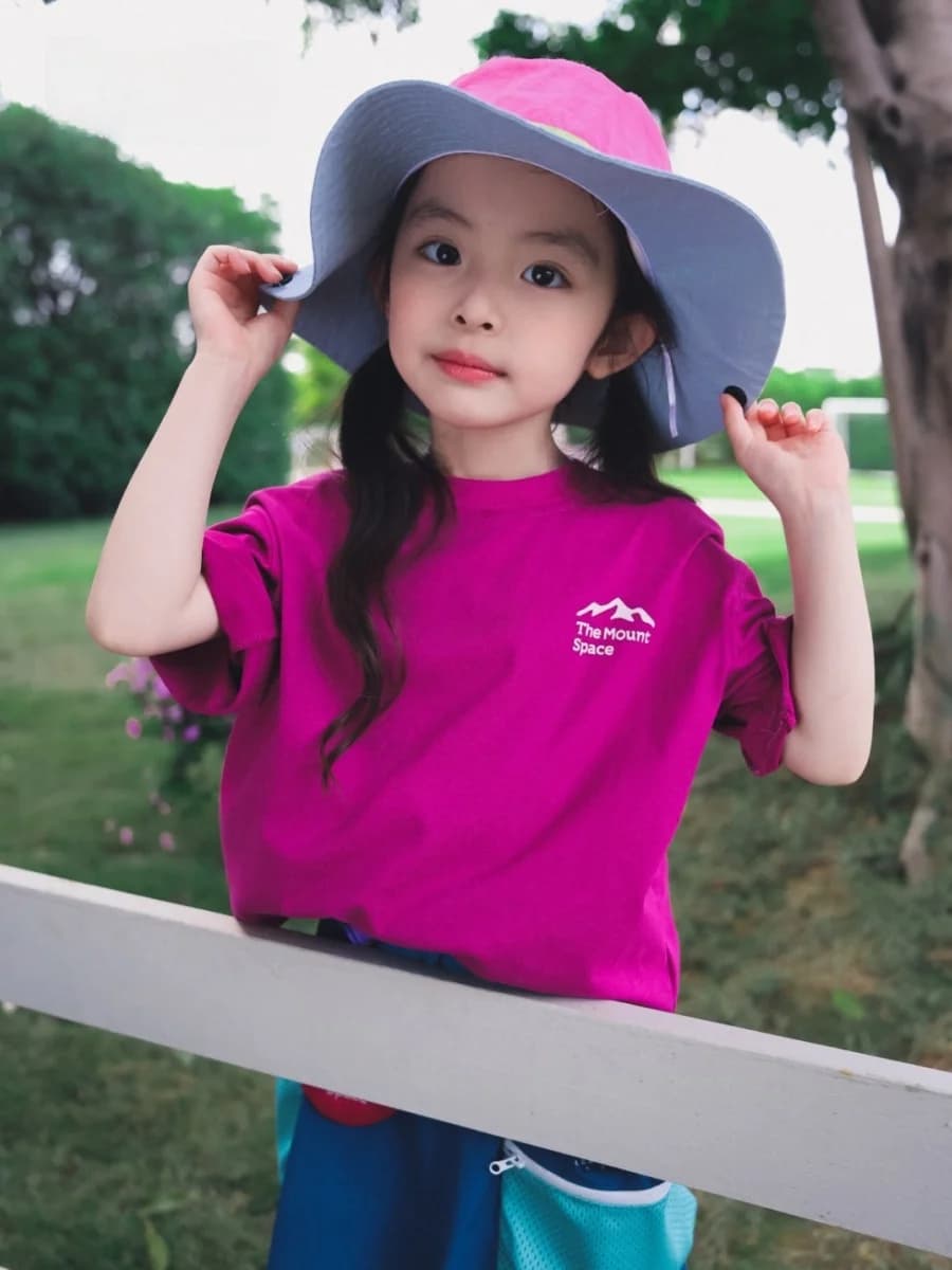 Loose Summer New Women's Short Sleeve Outdoor Sports T-shirt Camping Top for Girls FaceC Brand Mountain Series Cotton Polyester