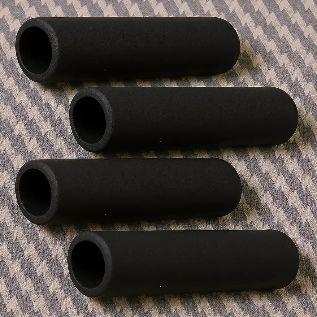 2 paia di impugnature professionali per pagaie da kayak, coperture per manici in spugna traspirante, design ergonomico antiscivolo per un comfort di lunga durata durante il pagaiamento