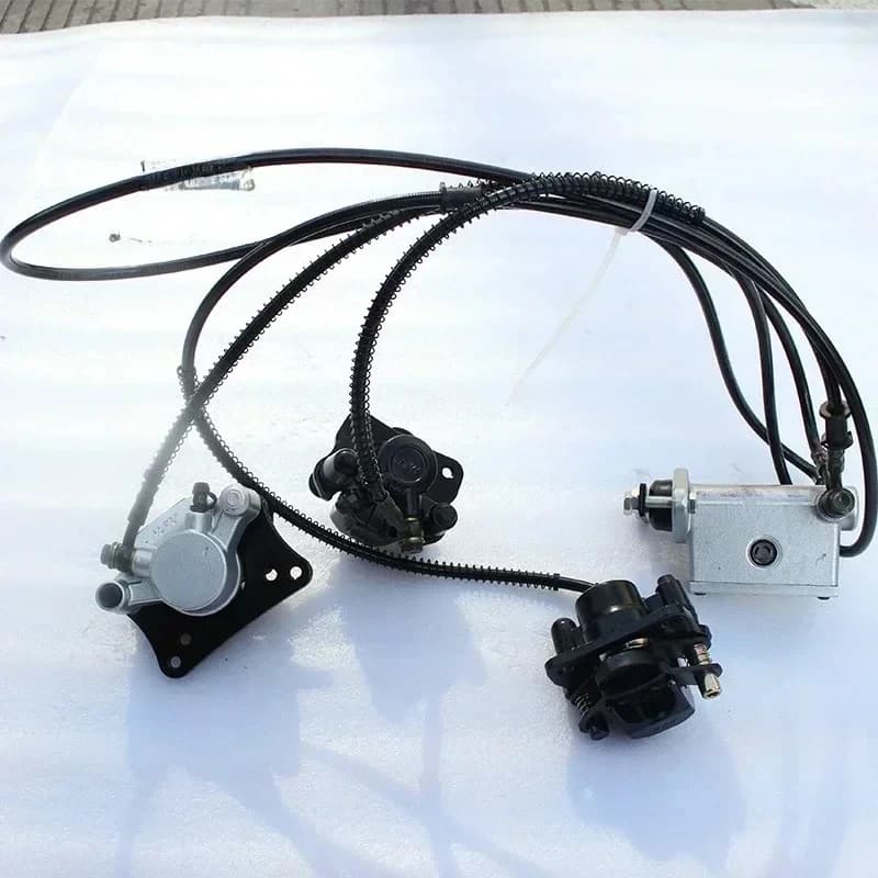 Accessori per Modifica Go-Kart da Spiaggia a Quattro Ruote: da Uno a Tre Dischi, Pompa, Pinza Freno a Pedale