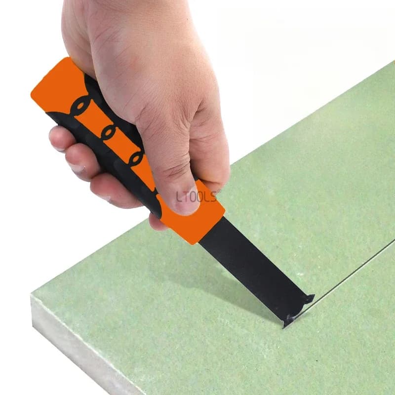 Coltello da taglio per pannelli in silicone di calcio Lega senza polvere Solido resistente all'usura Coltello da taglio per cartongesso domestico Strumenti per la lavorazione del legno