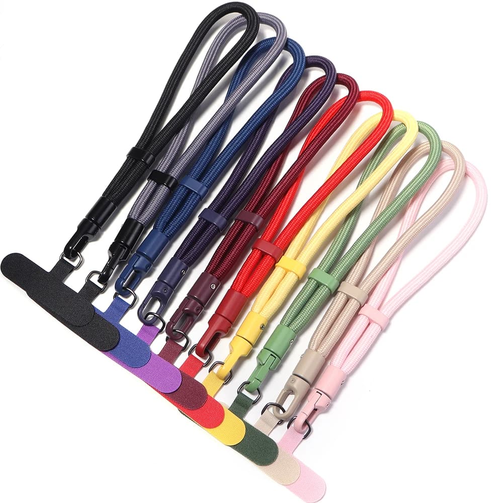 1pc/lot Adjustable Phone Lanyard Wrist Strap With Spacer Pad Anti-drop Hand Lanyard Universal For Mobile Phone Case Accessories