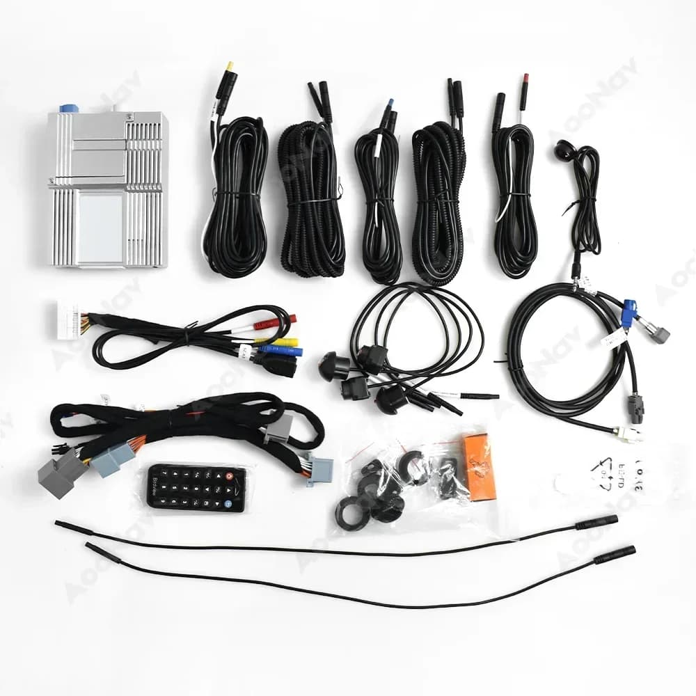 3D Night Vision for Car 360 around the security of Dash Cam Bird View System 4 Degree DVR for Dodge RAM