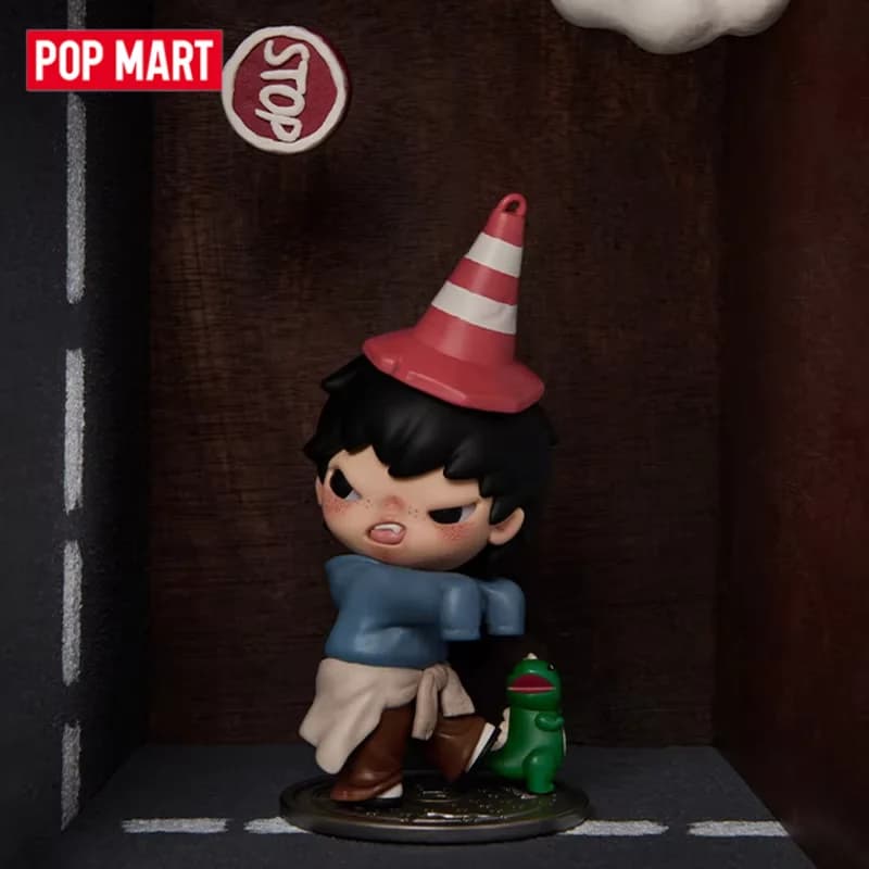 POPMART Hirono TAMED WILDGRASS Series Blind Box Guess Bag Mystery Box Giocattoli Bambola Anime Figure Ornamenti da Scrivania Regalo Carino