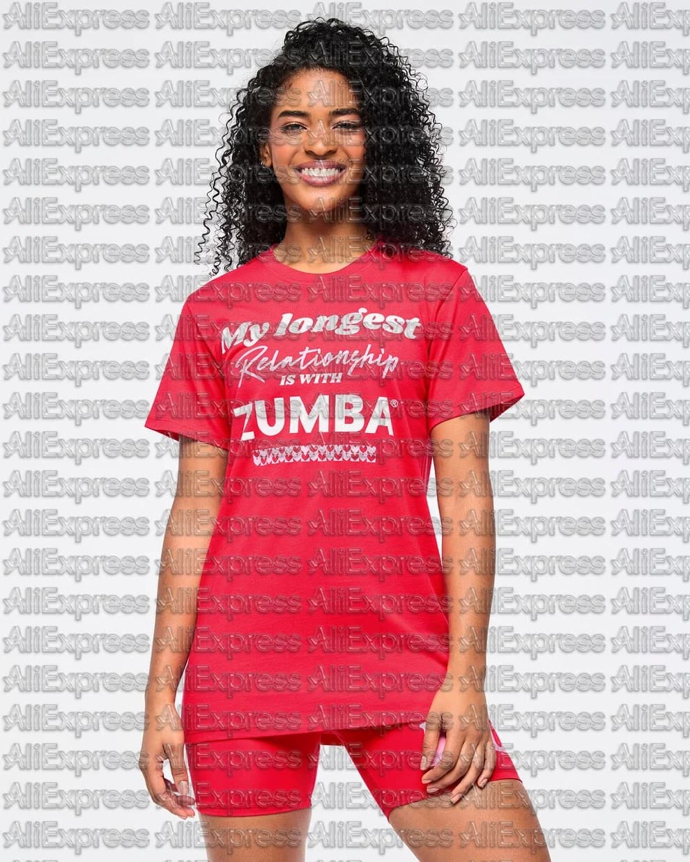 Trendy Hot Selling ZW Dance Outfit T-shirt Fitness Vitality Multi-color Letter Printed Men Women Breathable Sports Short Sleeved