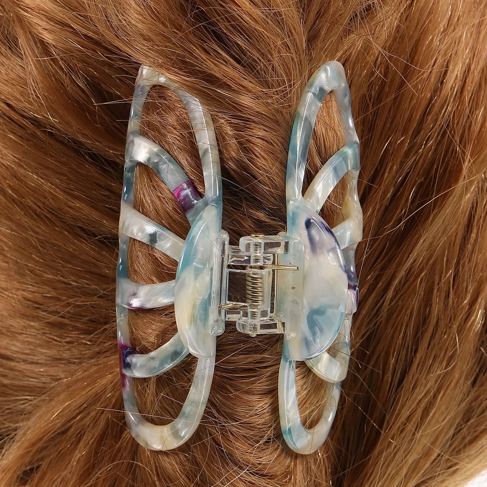 3Pcs Hair Claw Clips for Women Large Non-Slip Claw Clips Thick Hair Styling Accessories Retro Octopus Clip Party Ceremony