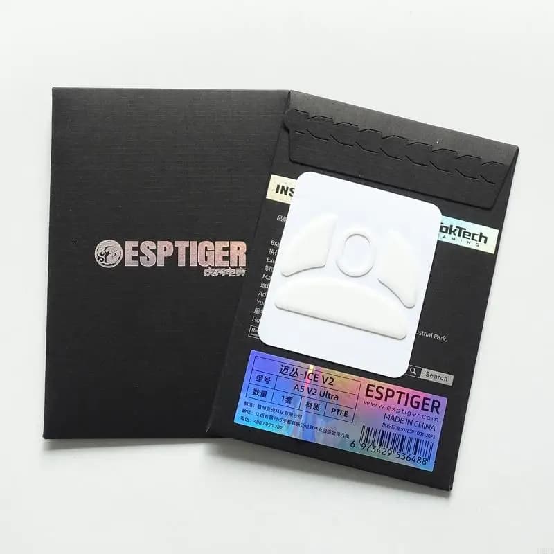 Esports Gioco Mouse Pattini Piedini per mouse Pad Versione ICE per MCHOSE V2 Tappetino per mouse H8WD