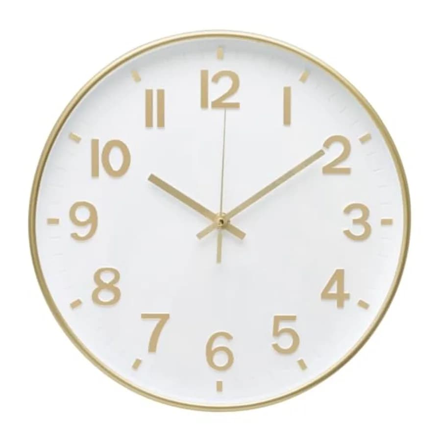 Wall Clock Modern Simple Quartz Decorative Clock Non-Ticking Silent Battery Operated Round Wall Clocks Trendy and Practical Bes