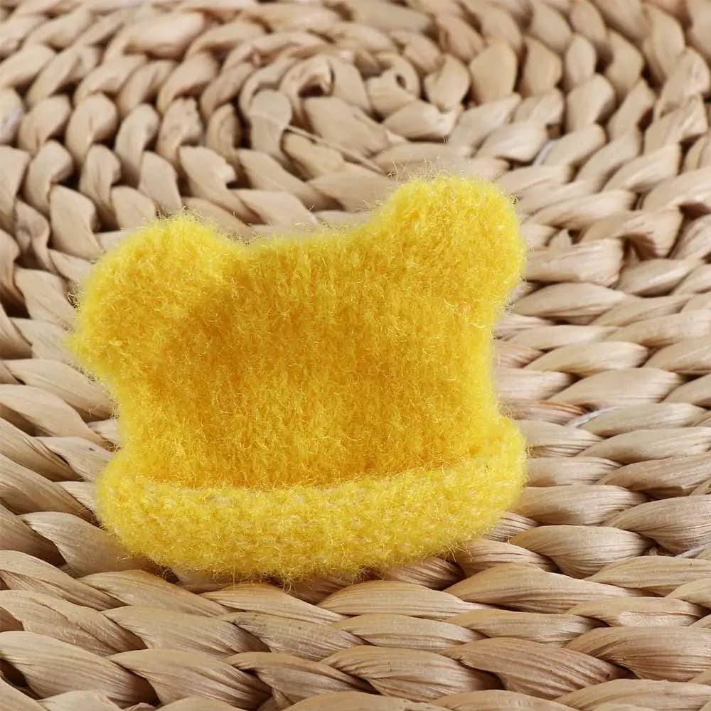 Cappello BJD Mini cappelli lavorati a maglia Materiali fatti a mano Berretto decorativo colorato fai-da-te Mini berretto da dito lavorato a maglia carino BJD