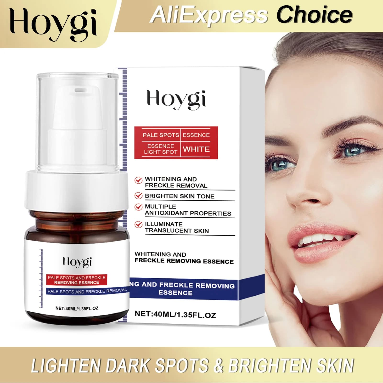 HOYGI Siero alla vitamin C Cream Sprinkle White Skin tone Clear dark spots Melasma Hydrating Repair Quick absorption Skin care
