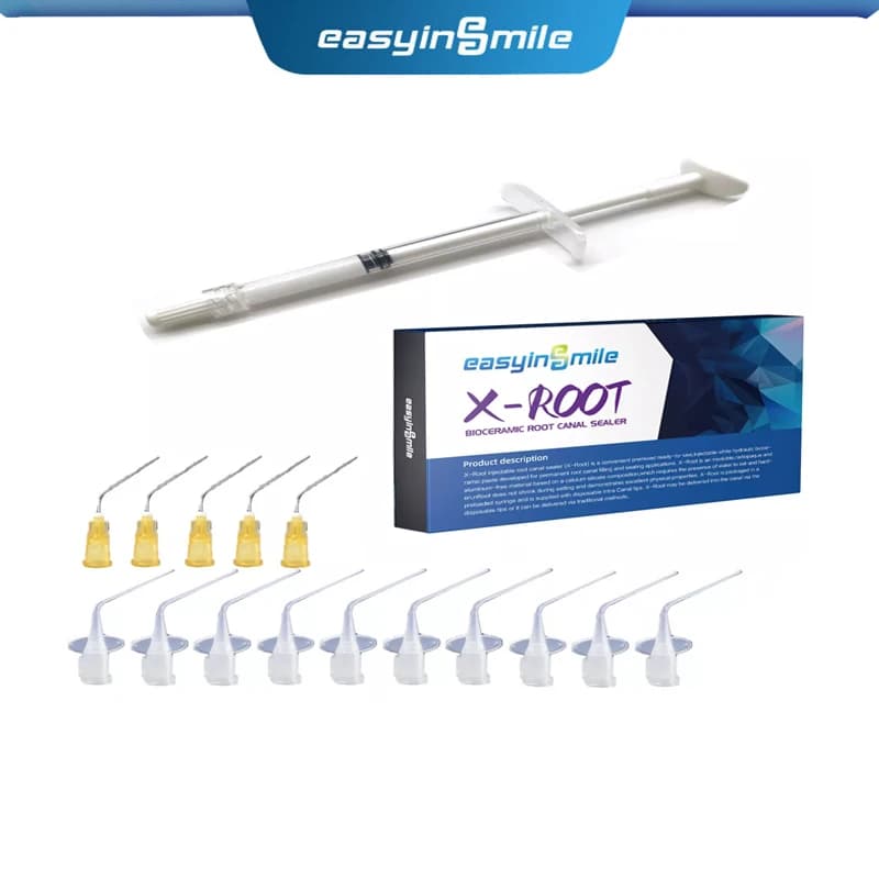 Easyinsmile Endo Sequence Sealer Bio Ceramica File endodontico Gold Taper Materiale sigillante del canale radicolare Riempimento composito di cemento