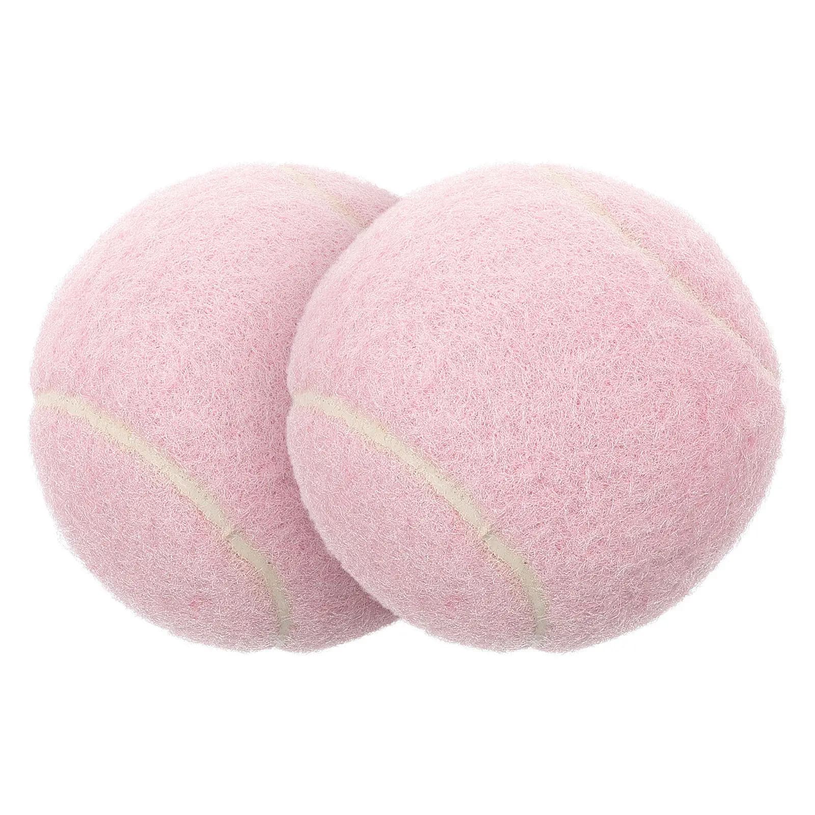 2 Pcs Tennis Practice Equipment Stuff Playground Balls Trainer Accessories for Beginners