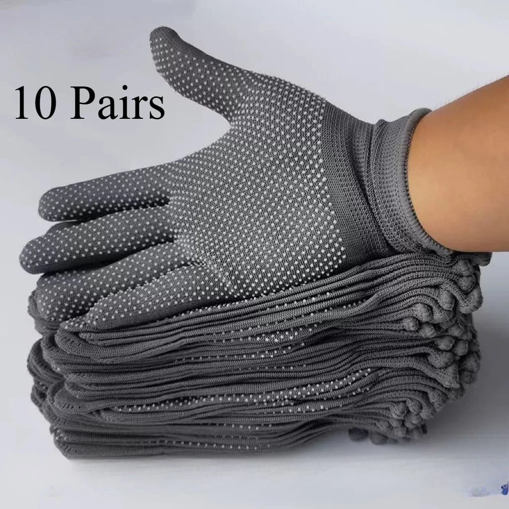 10 pairs of fingerless bicycle gloves, light sun protection, anti-slip, outdoor training gloves, fitness, cycling, motorcycle