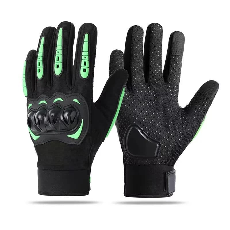 Guanti da Moto Touchscreen per Uomo, Protezione Antiurto per Arrampicata e Guida, Attrezzatura Antiscivolo per Motociclisti