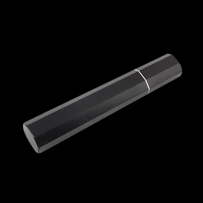 Manico Ottagonale per Coltello Fai-da-te, Materiale Semilavorato in Acciaio Damasco per Coltelli Artigianali, Manico per Coltello da Cucina