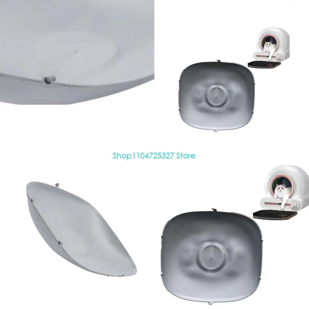 Tappetino base in silicone D8KF per sostituzione automatica del cuscinetto della lettiera dei gatti con design antiscivolo