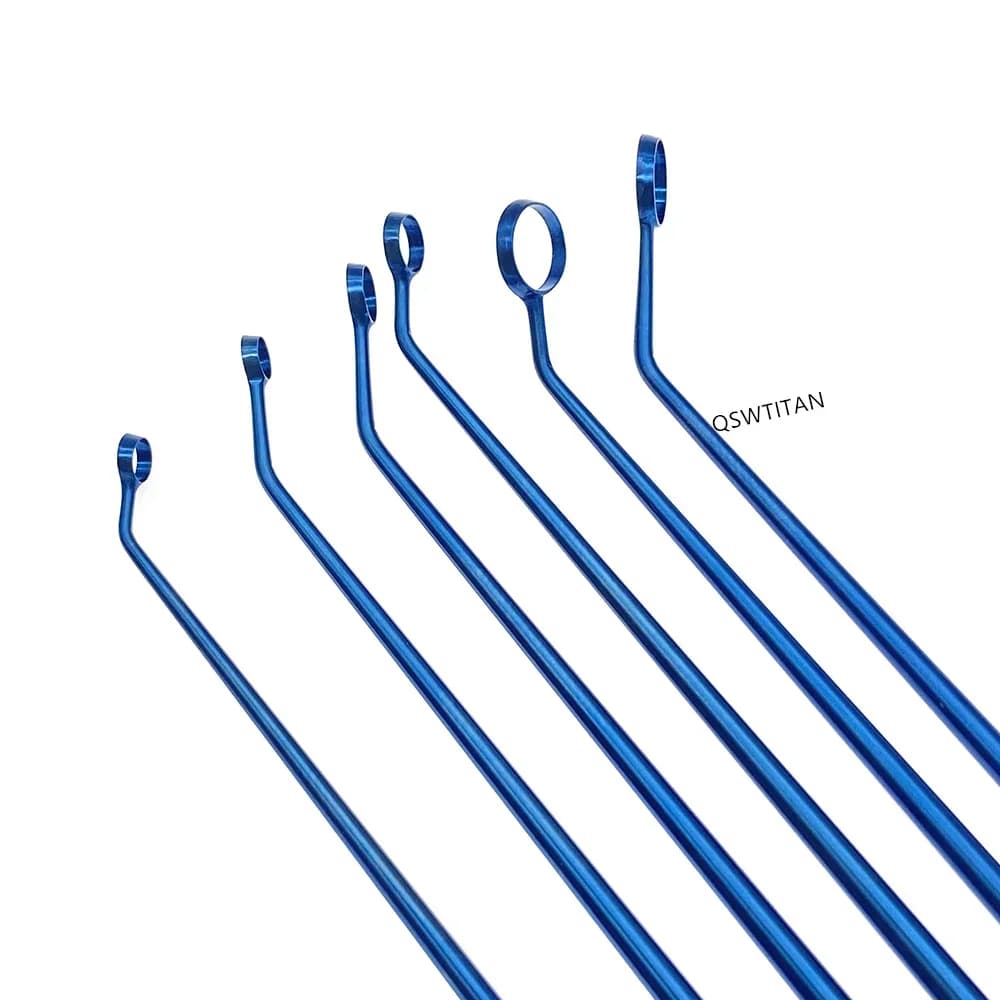 Neurosurgery Micro Ring Curette Pituitary Malleable Spatula Surgical Instruments