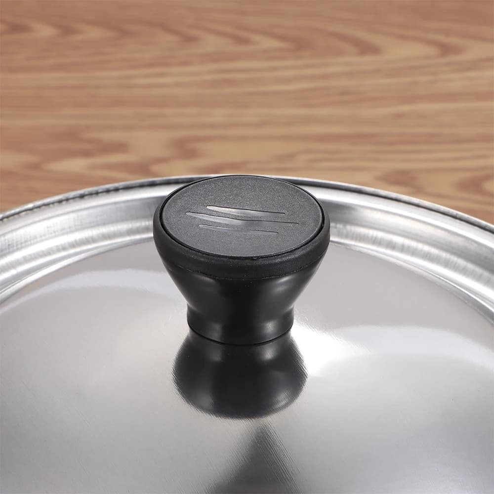 Coperchio per Pentola Durevole 20-30cm in Acciaio Inox Universale Anti-scottatura per Padella e Wok Utensile da Cucina per Ristoranti