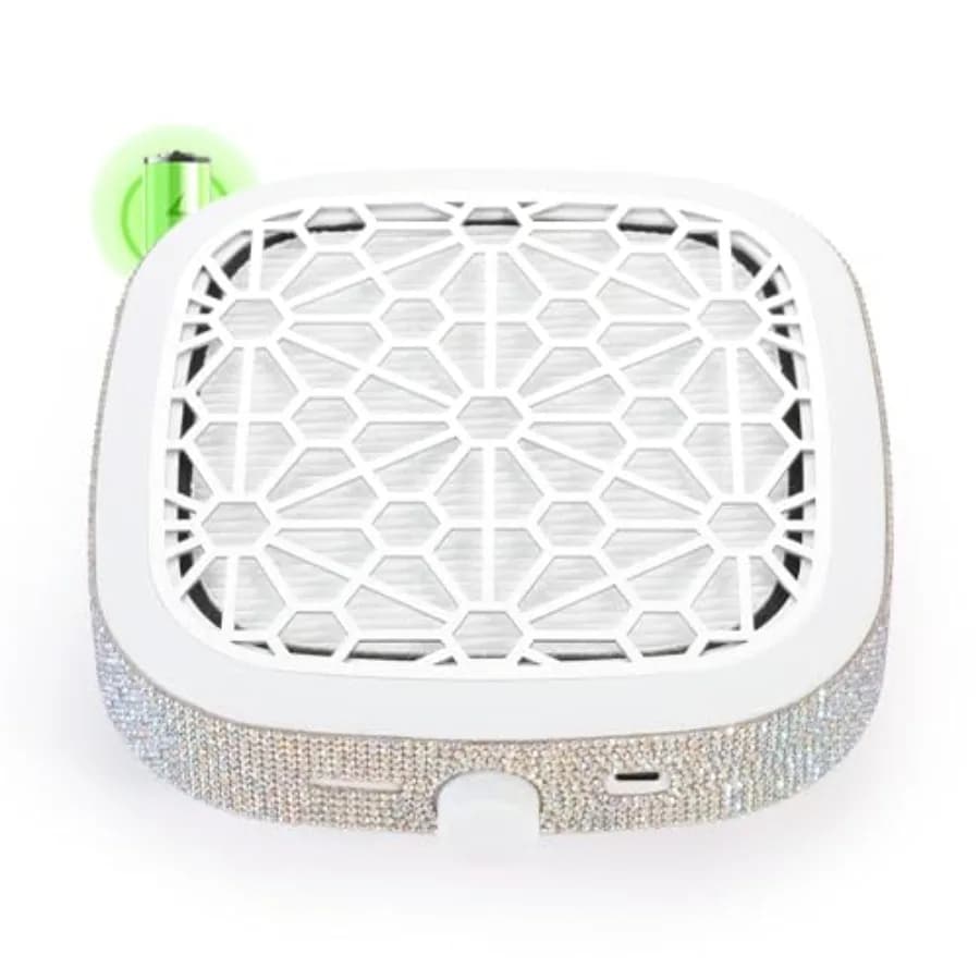 Rechargeable 6000RPM Wireless Nail Polish Suction Fan, Acrylic Gel Suction Fan, Nail Polish, Manicure, Pedicure, Domestic Use, Compact and Powerful