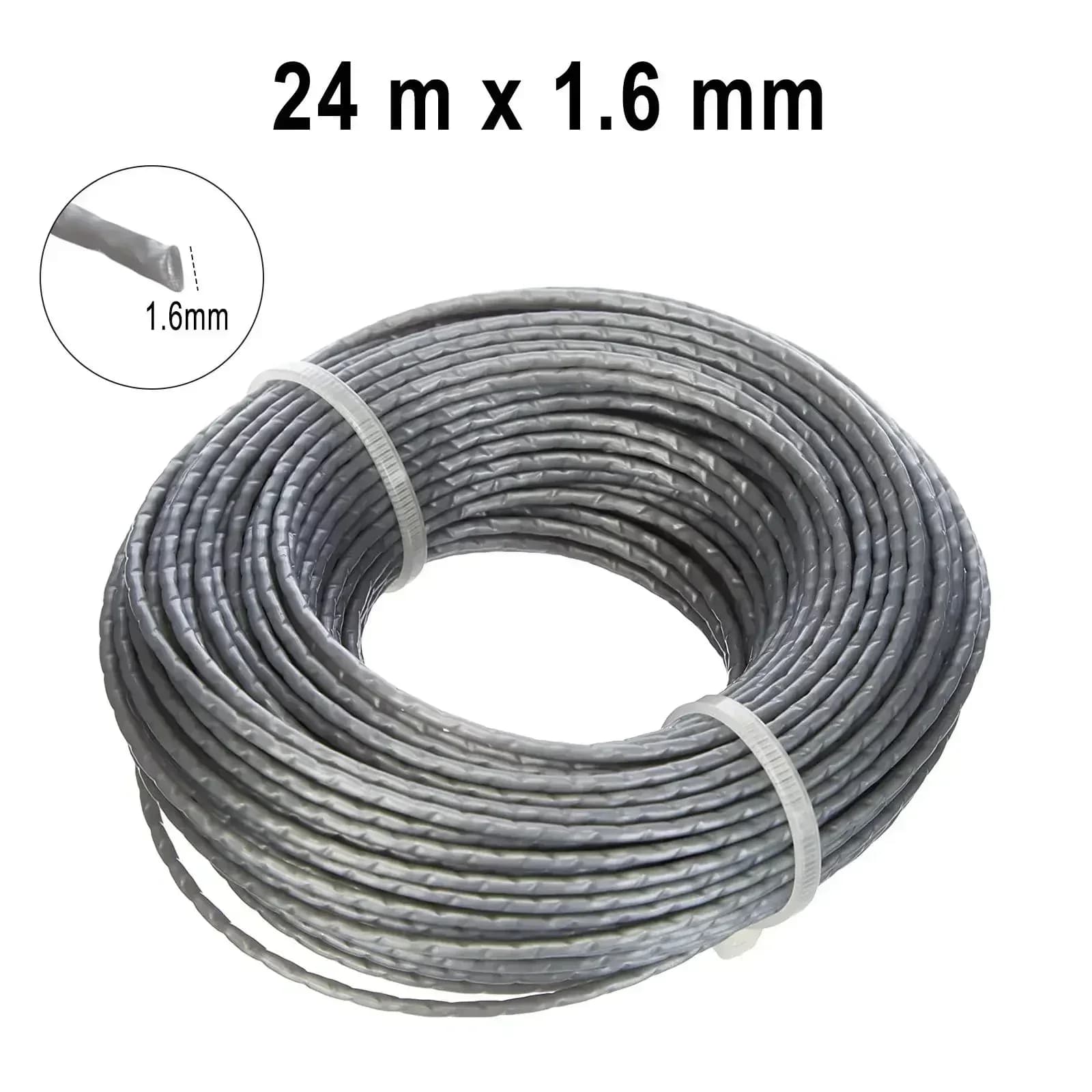 Bobina di filo per decespugliatore per BOSCH ART 24 27 30 36 Li 24m 1,65mm F 016800462 Parti per utensili elettrici da giardino Corda per erba