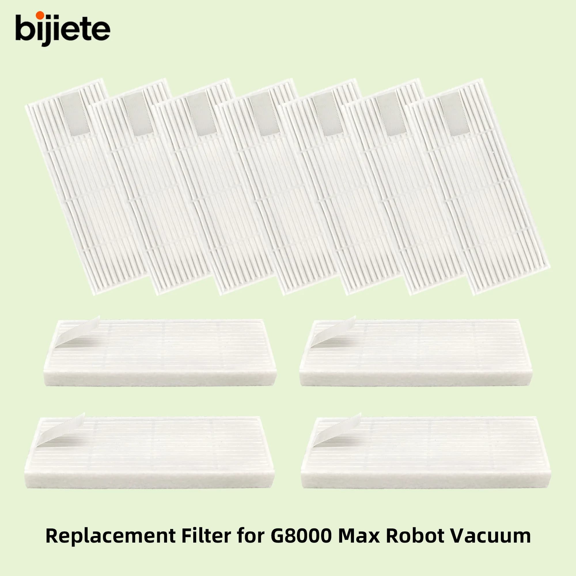 Filter Fit for Tikom G8000 Max and 2025 Year L8000 Pro Robot Vacuum - Wet Dry Vacuum Cleaner Filter Kit(Not for Tikom G8000/Pro)