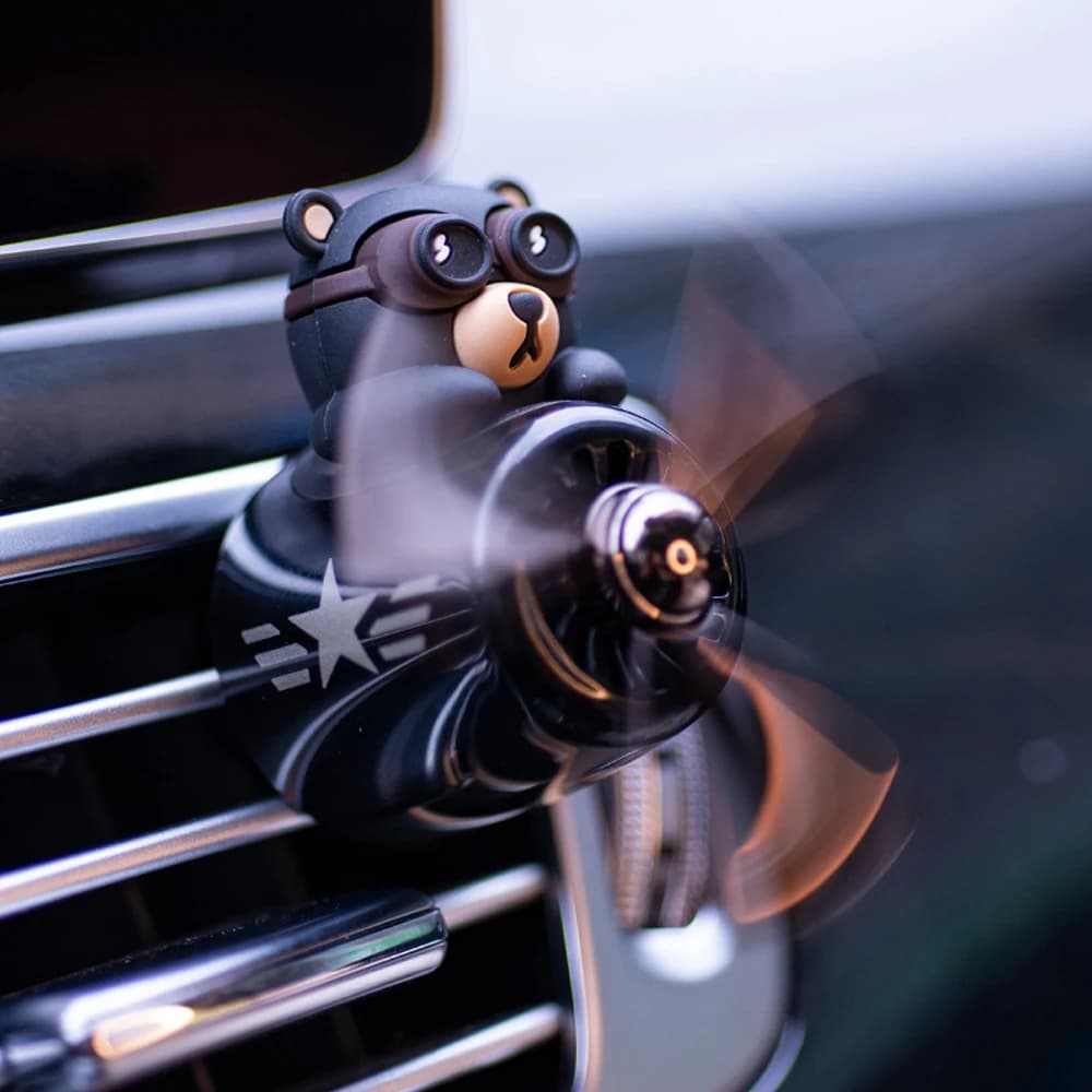 72KM Harko Bear Car Deodorant Pilot Air Output Elica Supplies for fragrances Aroma Interior accessories Scent diffuser
