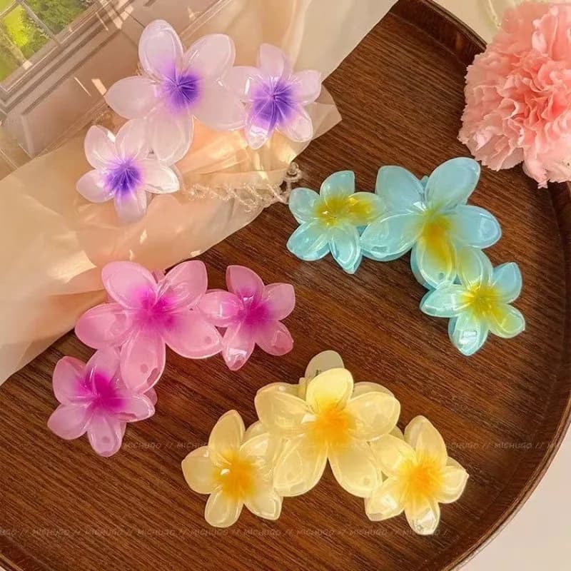 Fermaglio per capelli fiore per donna Fermaglio per squalo dal temperamento elegante Fermaglio per capelli per ragazza alla moda