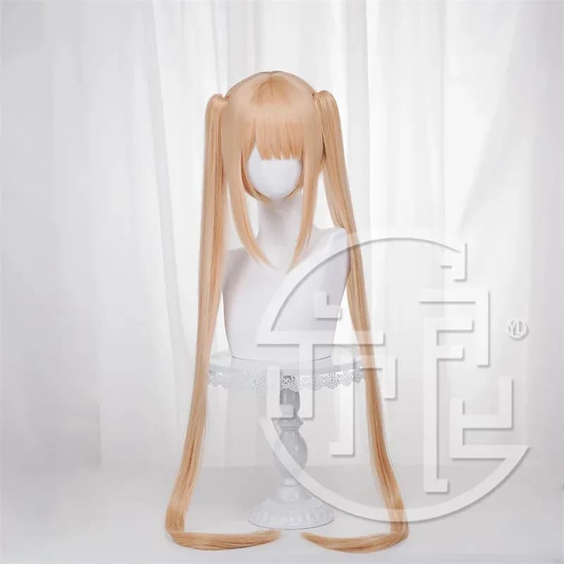 Gioco Azur Lane Dead or Alive 5 Ultimate Cute Long Double Ponytail Marie Rose Parrucca cosplay da donna Christmasa;3,v'5.t;8,