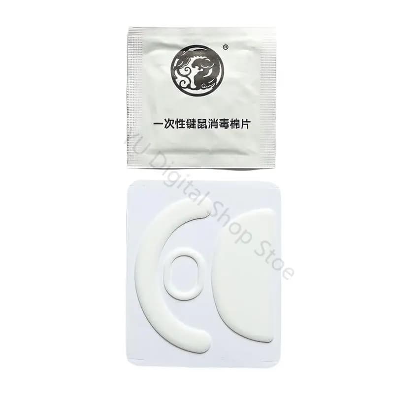 96BA Arcuate Edges PTFE ICE Mouse Skates Feet For MCHOSE Wireless Thicked Version