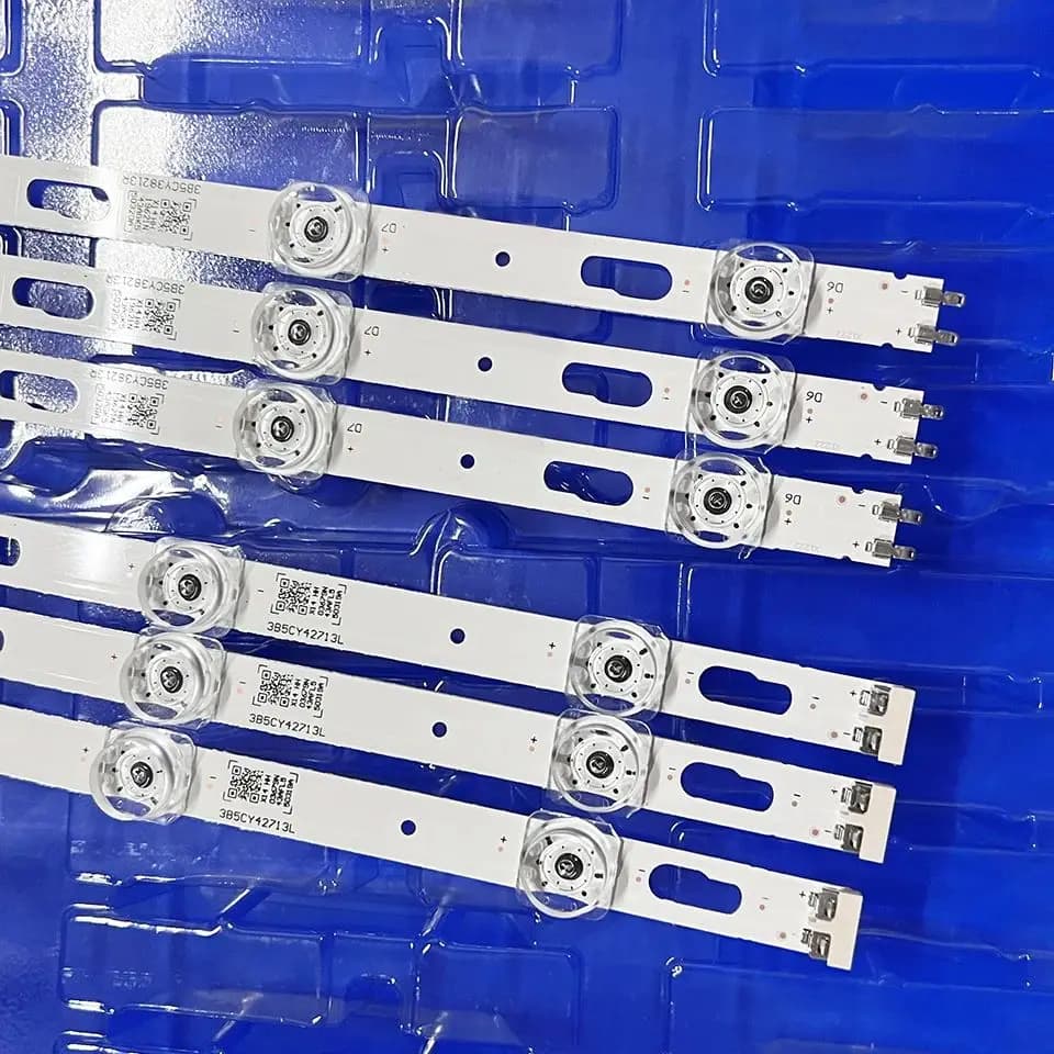 Striscia LED per UN43AU7700 UE43TU7090U UE43AU7105k UE43TU7000 UE43TU8000 UA43TU7000 UA43TU8000 UE43AU7190U UN43TU7000 UN43TU8000