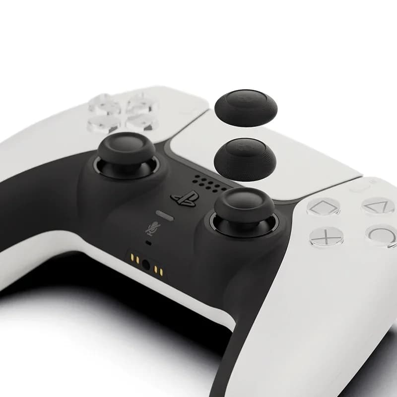 Skull & Co. Set di impugnature per pollice con cappuccio convesso per joystick per controller PS5 PS4 Nintendo Switch 2 Pro