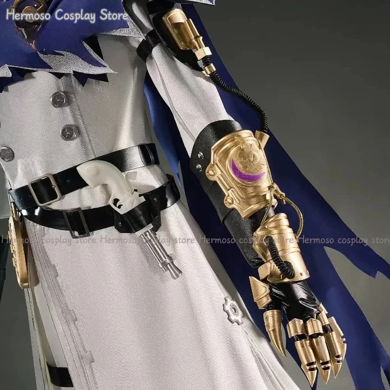 A;3\v,7'd/Identity V Eli Clark Seer Silhouette Leather Cosplay Costume Halloween High Quality Dress Chinese Style Men 6'b\7.n;8/