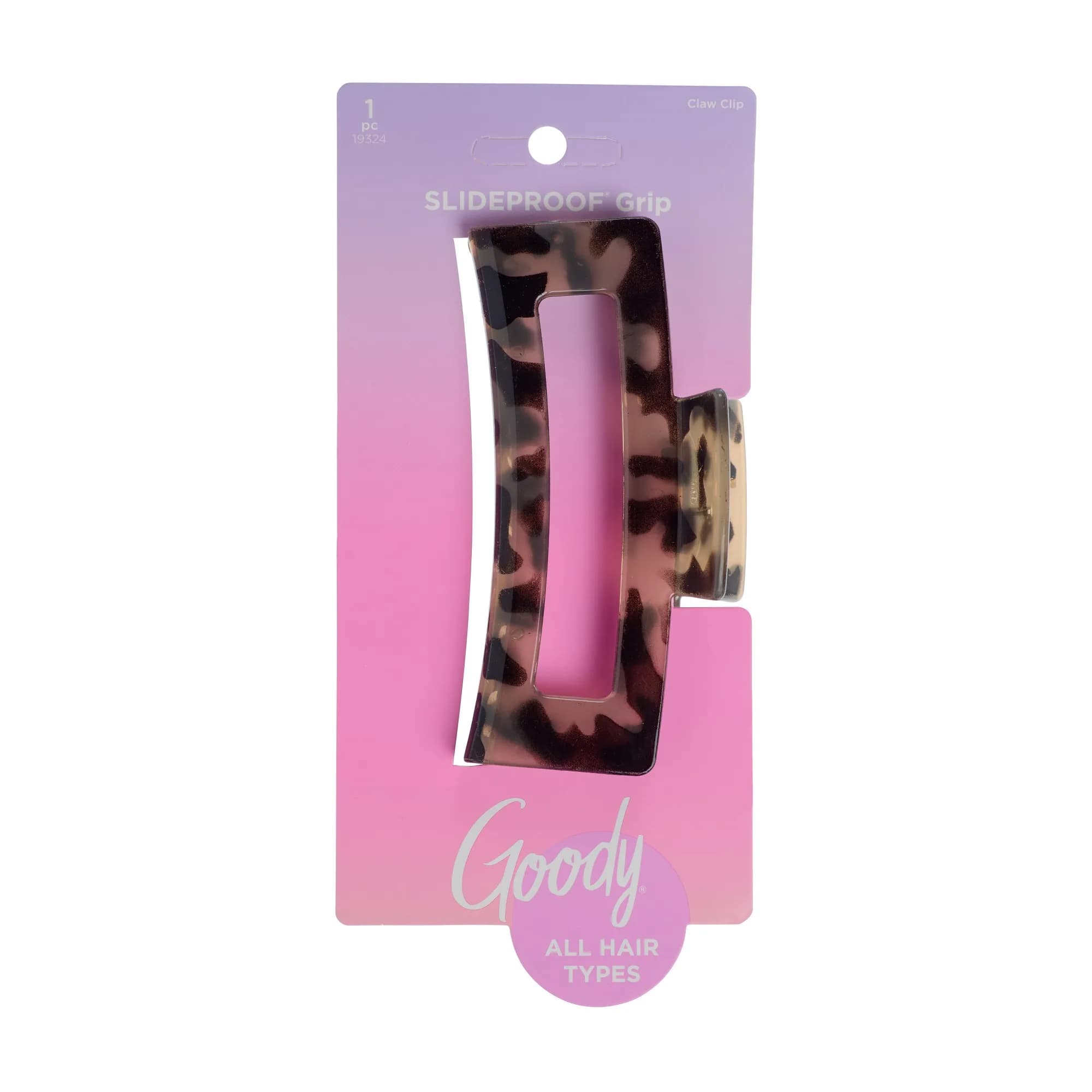 Large Pink Hair Claw Clip Durable Resin Jaw For Gym, Daily Updos, Parties, Strong Hold Comfortable Grip