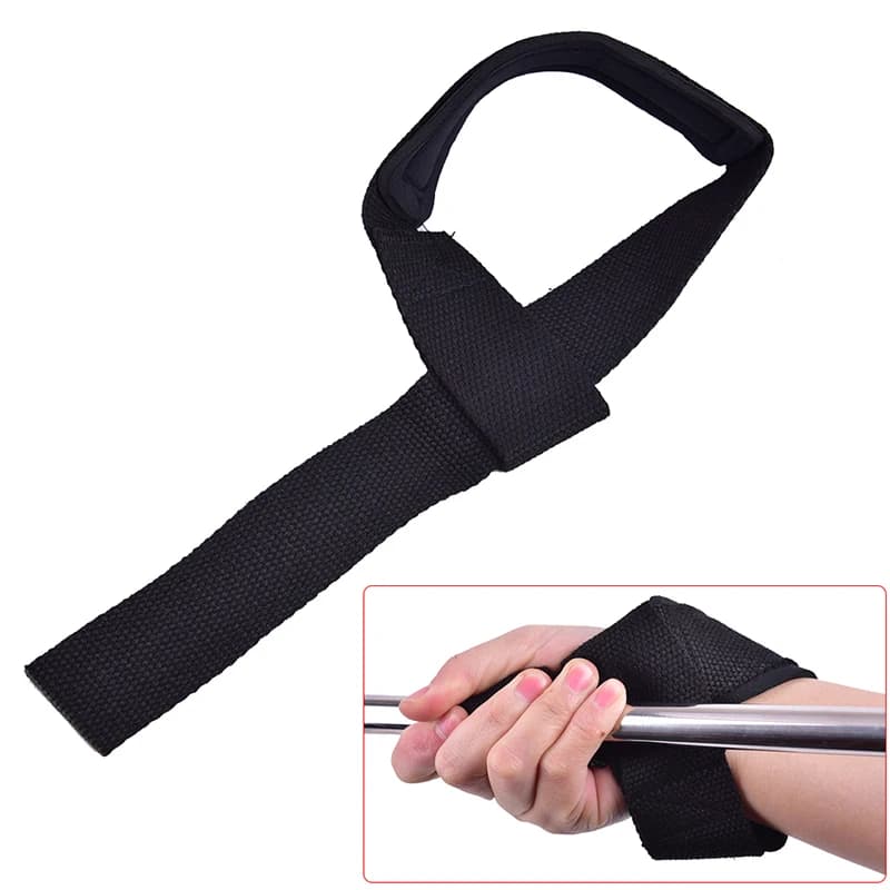 New 1PC Gym Lifting Straps Weightlifting Wrist Weight Belt Bodybuilding Fitness Straps
