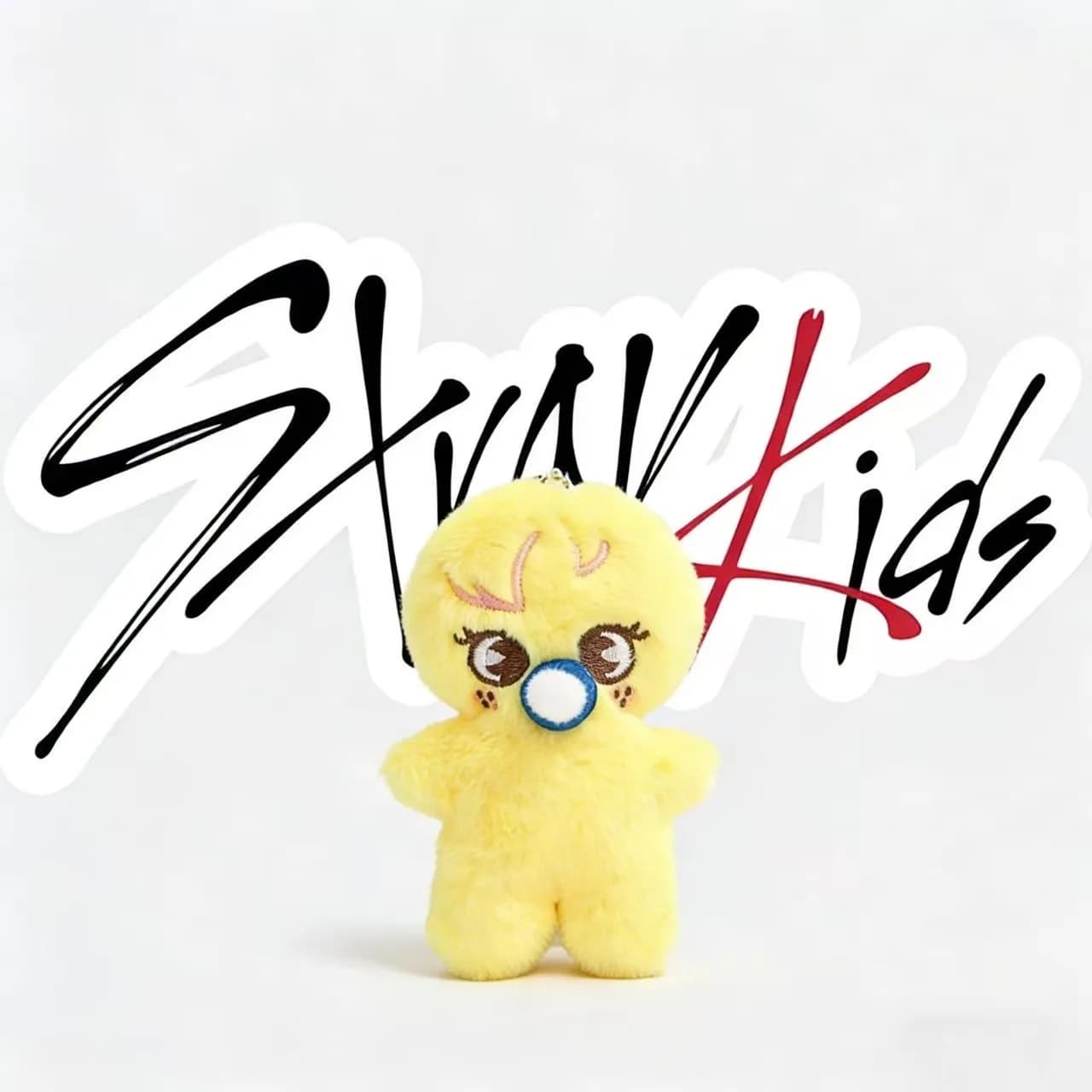 Nuovo KPOP 2026 dominATE SKZOO StrayKids 10CM - Giocattolo a forma di ciuccio, burattino da dito, bambola di peluche Felix Bang Chan Hyunjin, portachiavi e ciondolo