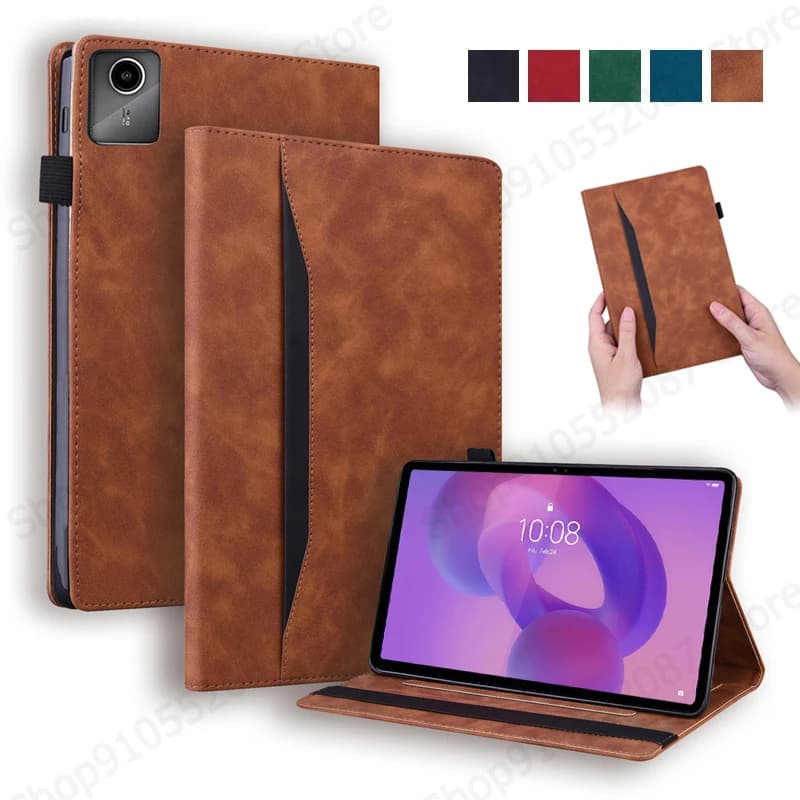 Fonda Per Lenovo Idea Tab Plus 12.1 pollici 2025 Custodia tb365fc Portafoglio In Pelle PU di Lusso Tablet Coque Per Idea Tab Plus Custodia 12.1"