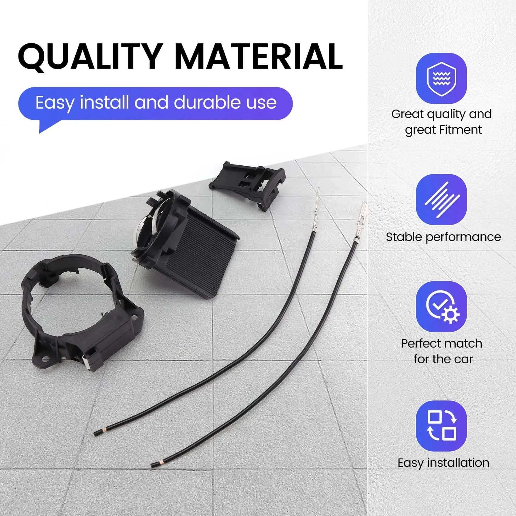 Halogen halogen lamp holder for vintage cars Base for front light low beam Portalampada H7 5K0941109 A9068260282 for VW Golf 6 MK6 7 MK7 Tiguan
