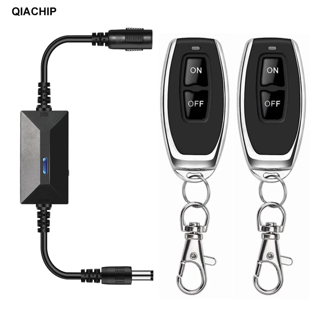 DC 5V 12V 24V 433MHz Interruttore di telecomando RF senza fili Accensione/spegnimento Adatto per lampada da lettura a strisce luminose a LED Ventola