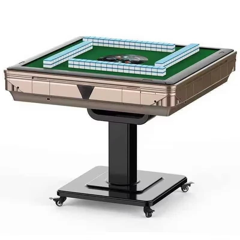 Automatic Mahjong with Magnetic Tiles Included Shuffling Machine for Home & Party
