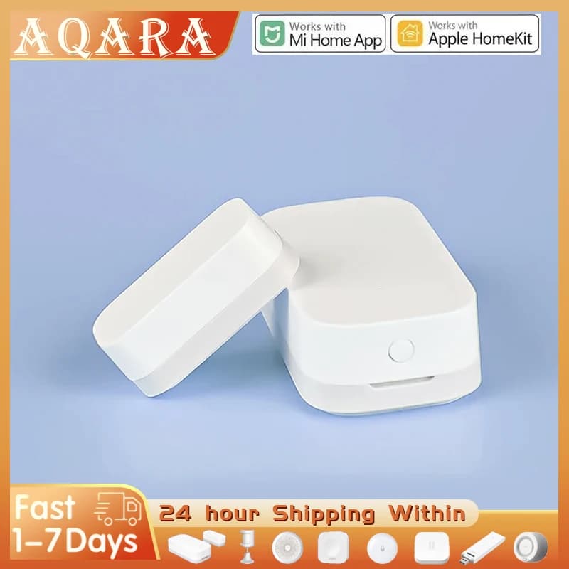 Sensore o staffa per porte e finestre Aqara originale Connessione wireless Zigbee Allarme Mini sensore per porte intelligente Funziona con HomeKit MiHome AP