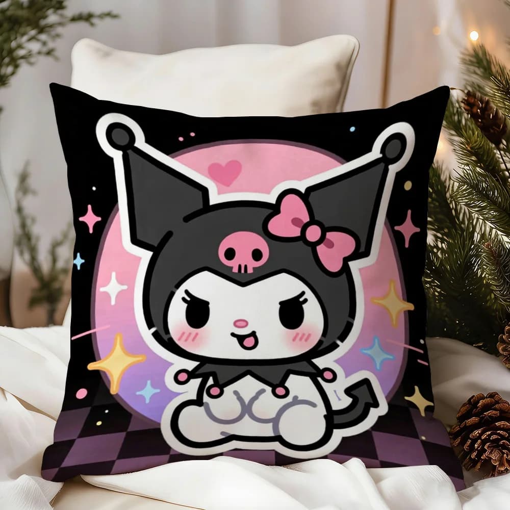 Federe per cuscini K-Kuromis, copricuscini per cuscini da soggiorno, decorazioni moderne per la casa, regali personalizzati, federa decorativa