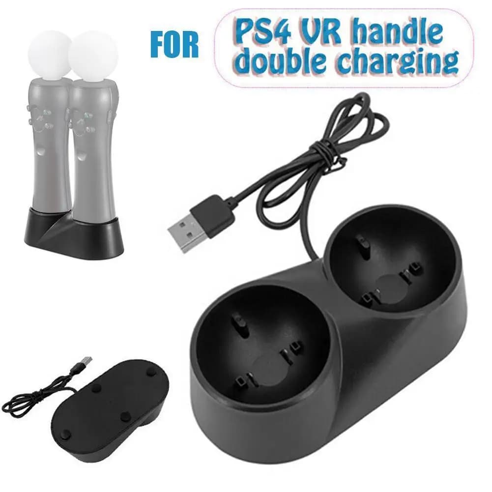 Supporto per stazione dock di ricarica per controller per caricabatterie Move Quad per controller di movimento VR