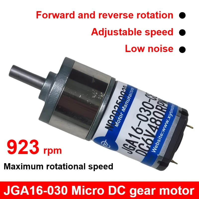 1pc JGA16-030 Smart serratura micro motore DC 6V12V motore a bassa velocità può essere regolato