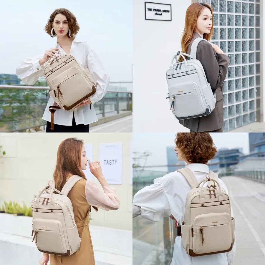 .New Style allaZaino Fashionable SHOULDCAT for Women, ideal for short trips, with attractive and lightweight design, nylon, perfect for commuting.