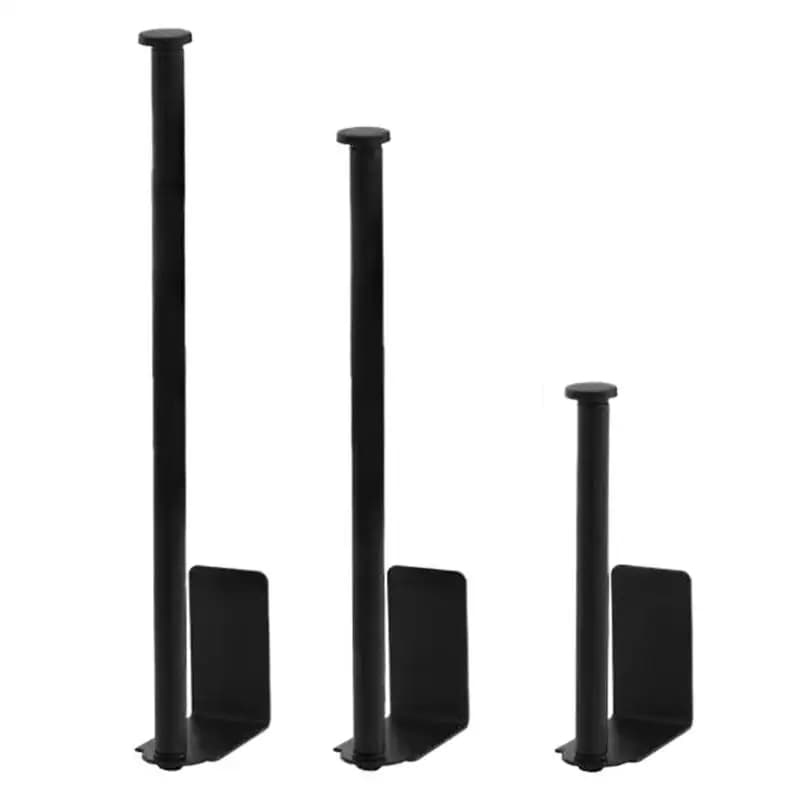 Adhesive Toilet Paper Holder Stainless Steel Wall Mount Kitchen Roll Towel Rack Napkin Dispenser Absorbent Stand Tissue Hanger