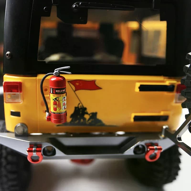 4.5cm Mini Fire Extinguisher Model 1/10 RC Crawler Car Decor Accessory