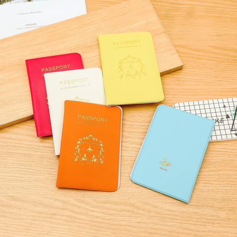 Cover per passaporto USA in pelle personalizzata porta passaporto da viaggio personalizzato Cover per portafoglio americano per passaporti uspassport WWO
