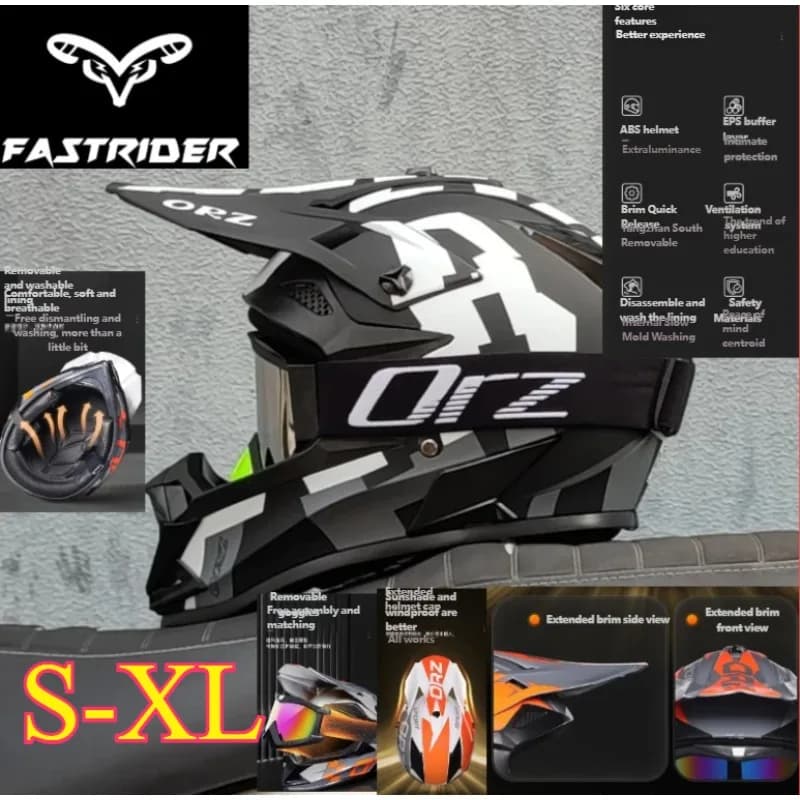 | Protective equipment for ATV, Cross and MTB Downhill with Multipli Design